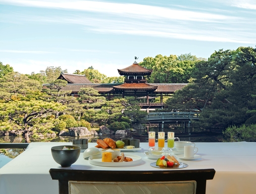 【スタンダード】名勝庭園を望む平安神宮で迎える朝＜朝食付＞